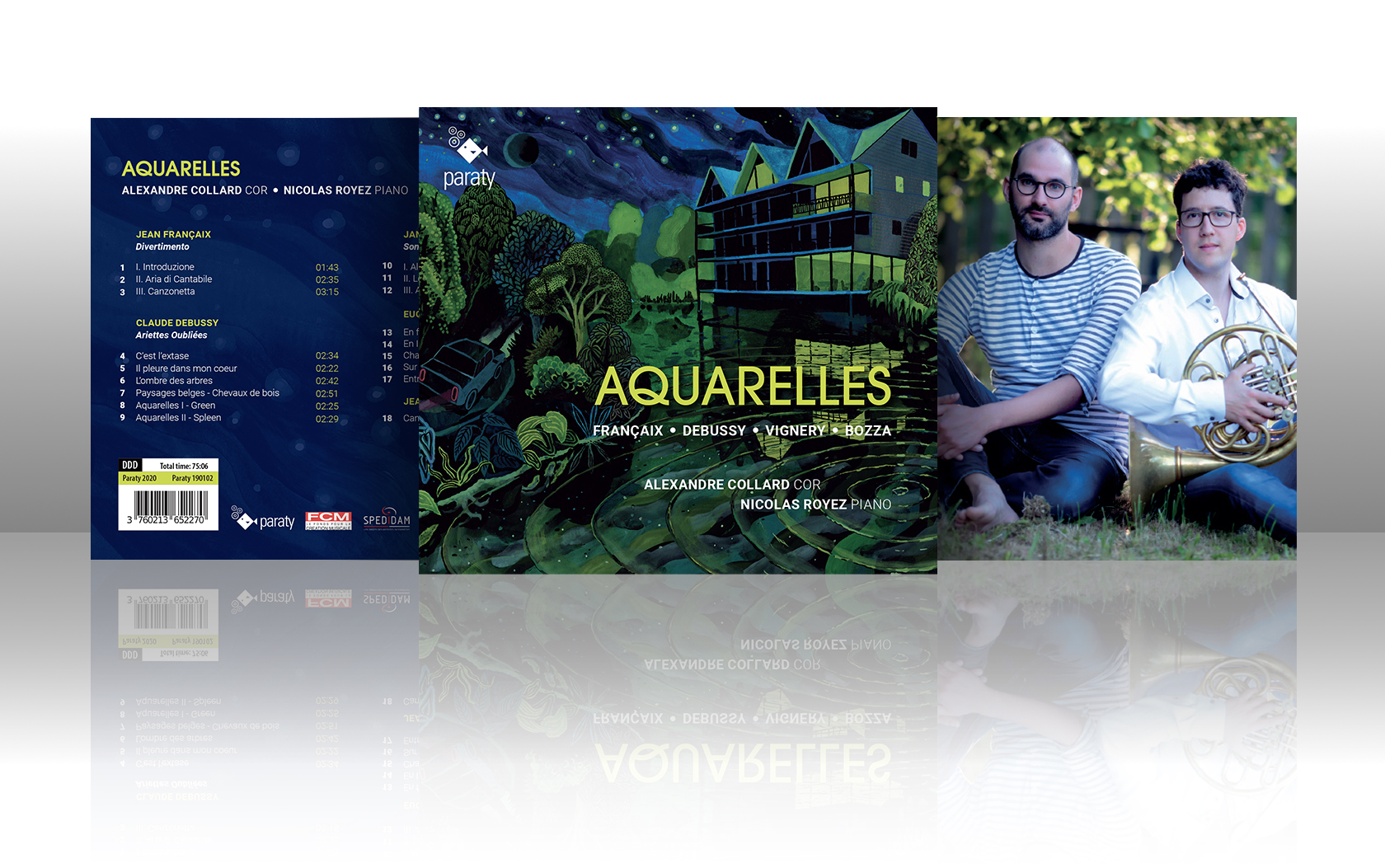 sortie 12 février | CD “Aquarelles”