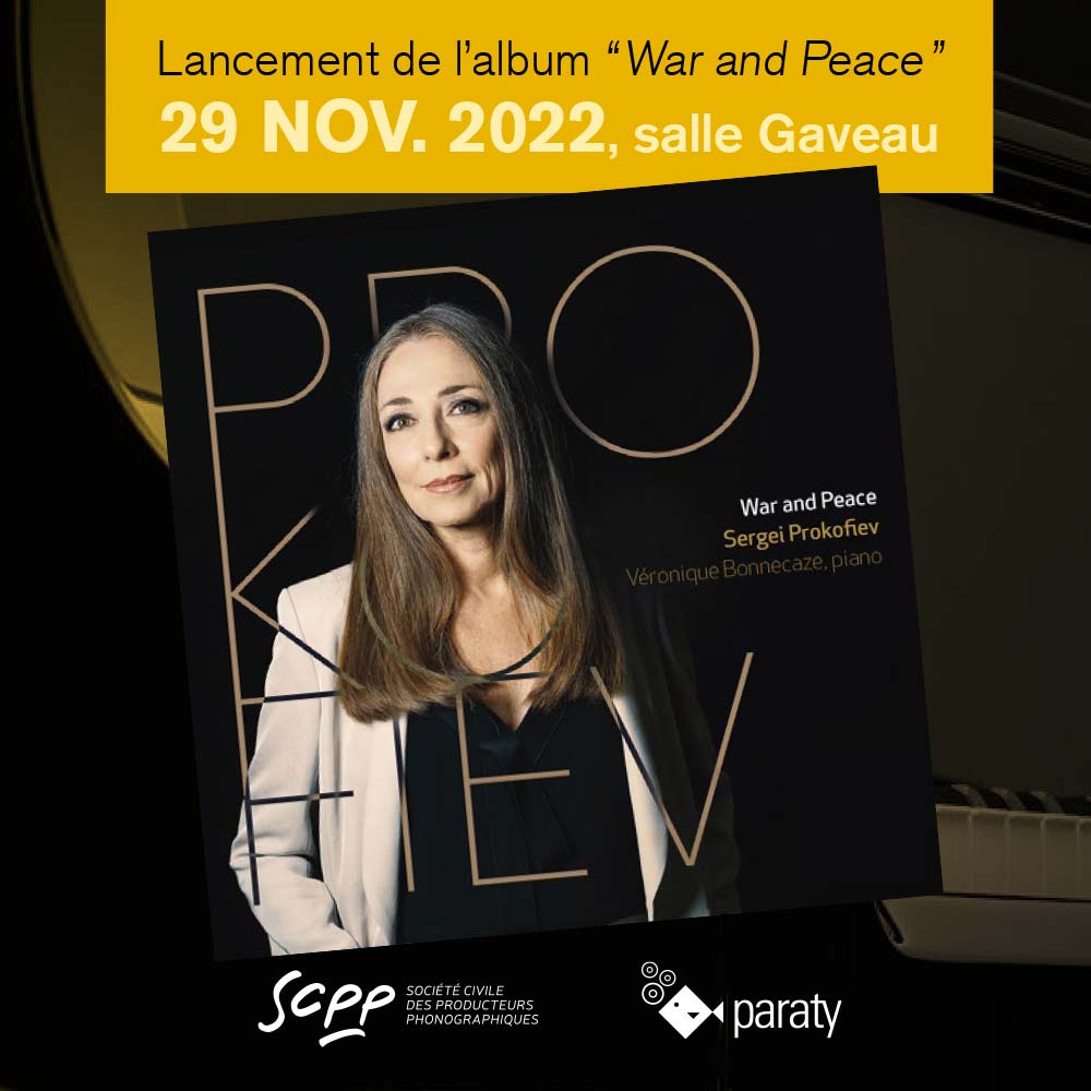 Récital de piano War & Peace, Véronique Bonnecaze