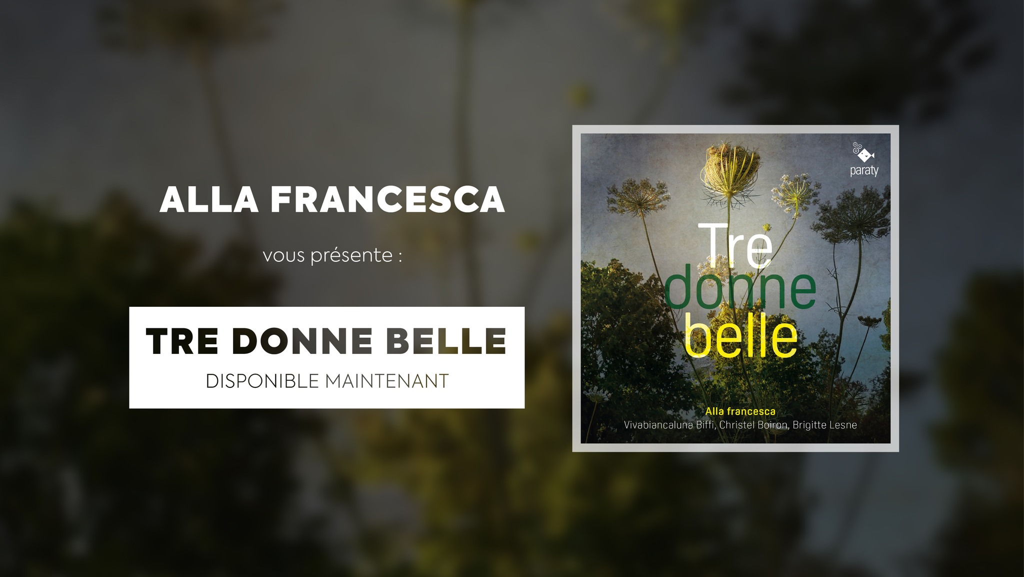 CD – Tre Donne Belle